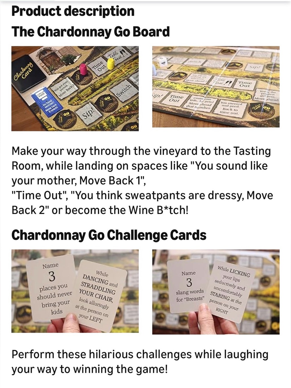 Chardonnay Go -The Board Game - New in Box - Picture 3 of 13